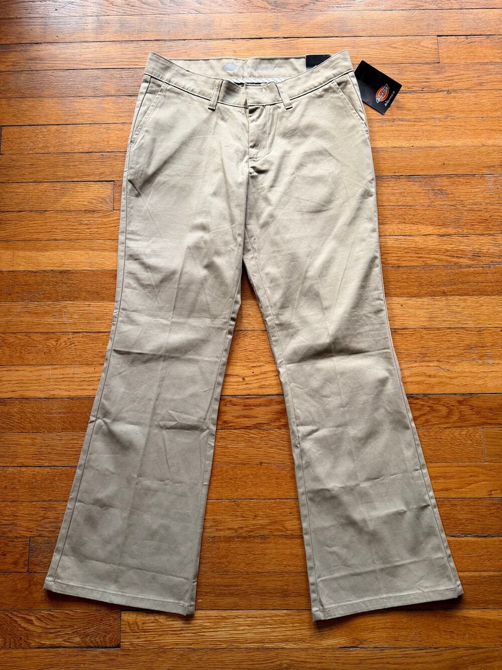 DICKIES Flex Twill Pant Slim Fit Bootcut Womens sz 8SH (NWT)